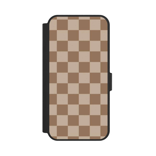 Samsung Galaxy S24 FE 5G NIVOflip Braun Karo