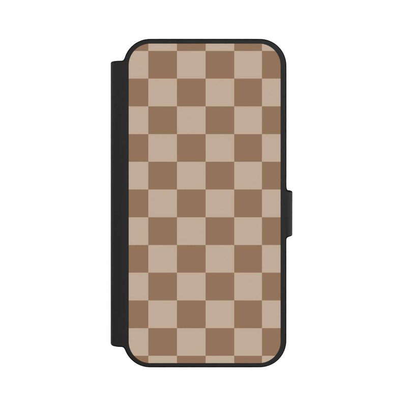 Galaxy S24 FE NIVOflip Brown check
