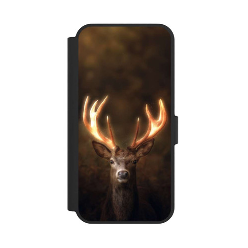 Samsung Galaxy S24 FE 5G NIVOflip Hirsch Goldenes Geweih