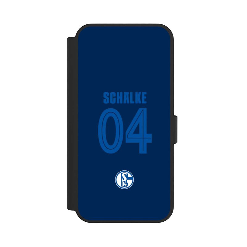 Galaxy S24 FE NIVOflip Schalke 04 Dunkelblau
