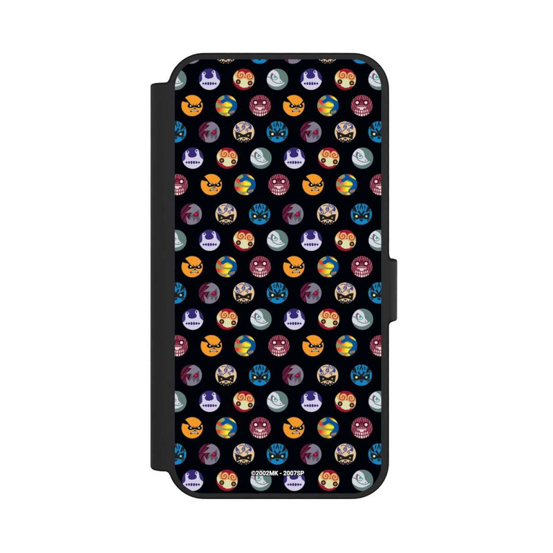 Galaxy S24 FE NIVOflip Bijuu Muster Schwarz