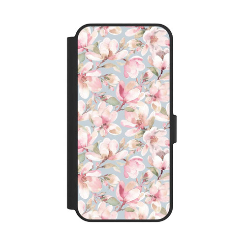 Samsung Galaxy S24 FE 5G NIVOflip Magnolien Blumen Pastellrosa