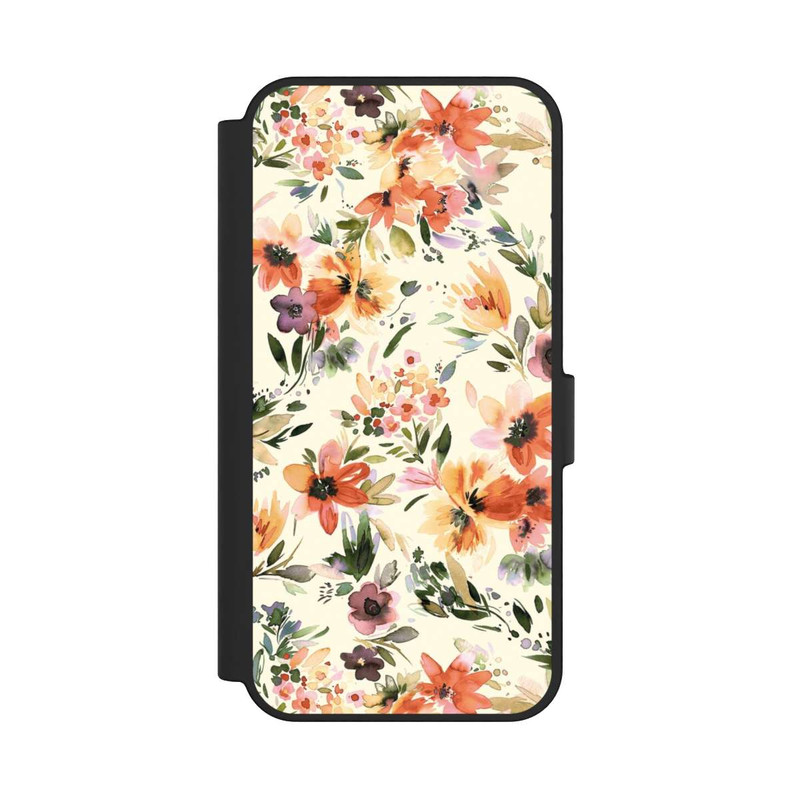 Galaxy S24 FE NIVOflip Summer Artistic Flowers Ivory