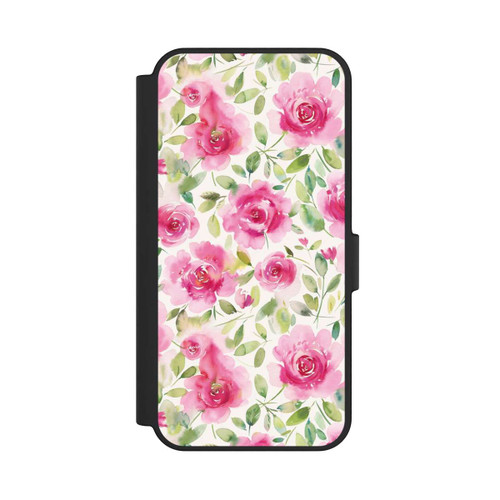 Samsung Galaxy S24 FE 5G NIVOflip Aquarell Frische Rosen