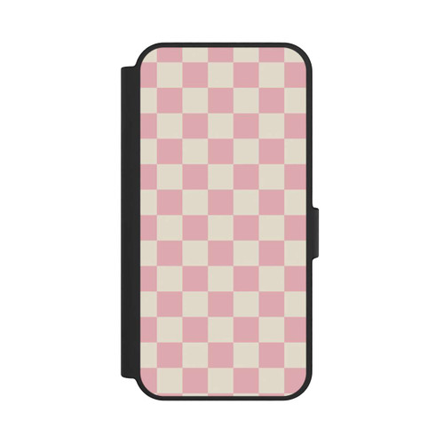 Samsung Galaxy S24 FE 5G NIVOflip Schachbrett Rosa
