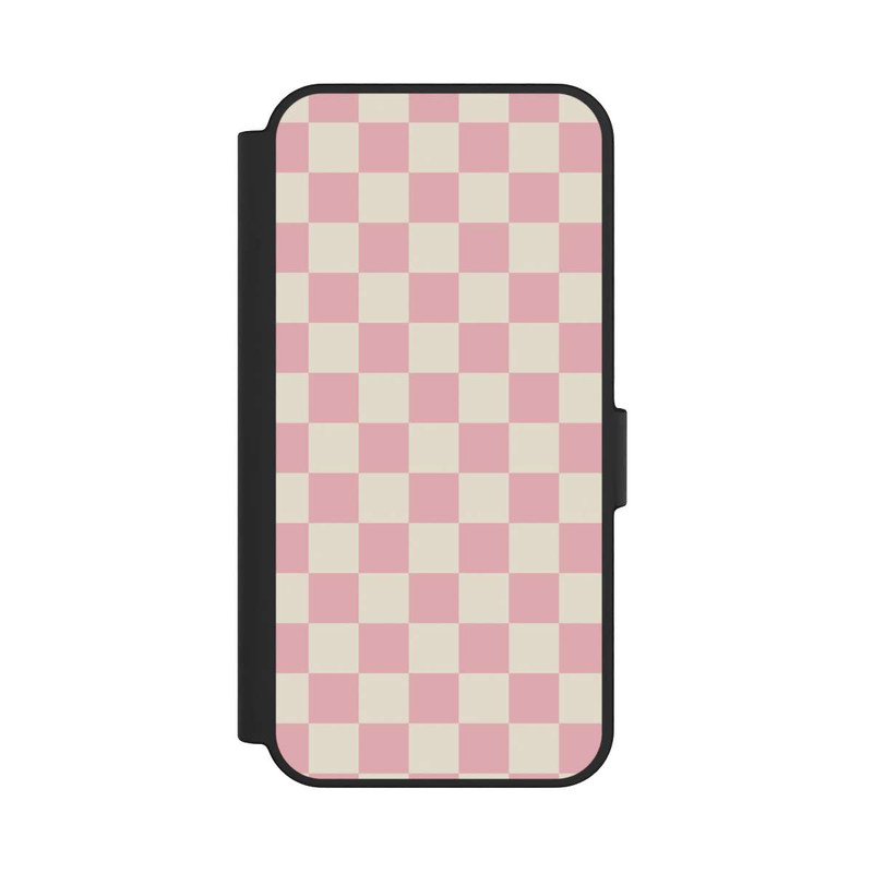 Galaxy S24 FE NIVOflip Schachbrett Rosa