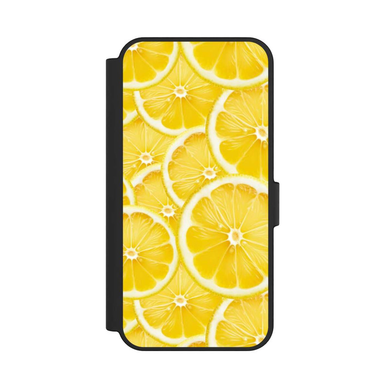 Galaxy S24 FE NIVOflip Zitrone Muster