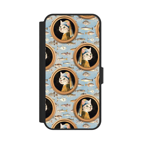 Samsung Galaxy S24 FE 5G NIVOflip Katzen Muster