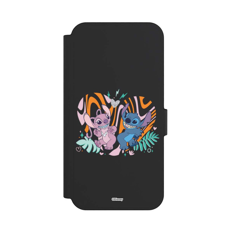 Galaxy S24 FE NIVOflip Angel And Stitch Transparent