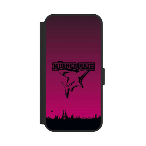Samsung Galaxy S24 FE 5G NIVOflip Kölner Haie Skyline Pink