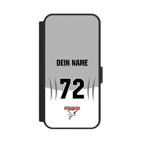 Samsung Galaxy S24 FE 5G NIVOflip Kölner Haie Trikotmotiv Personalisierbar