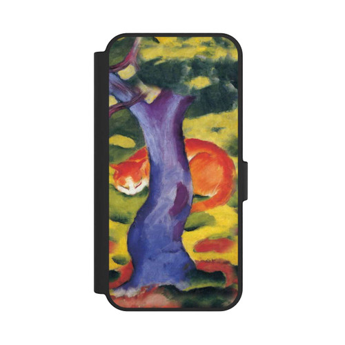 Samsung Galaxy S24 FE 5G NIVOflip Cat Behind Tree by Franz Marc