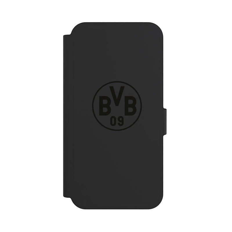 Galaxy S24 FE NIVOflip BVB Logo Schwarz Transparent