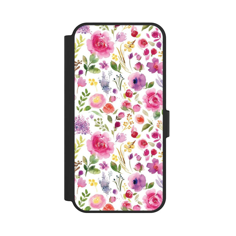 Galaxy S24 FE NIVOflip Roses Flowers Purple