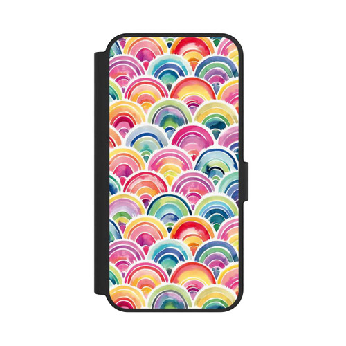 Samsung Galaxy S24 FE 5G NIVOflip Happy Summer Rainbow Scales