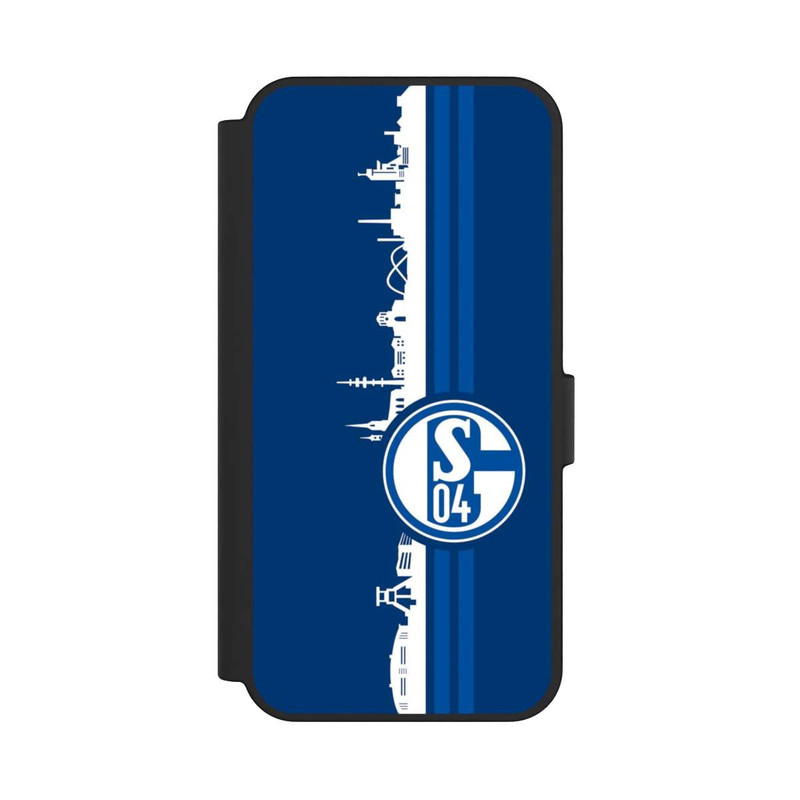 Galaxy S24 FE NIVOflip Schalke 04 Skyline Blau