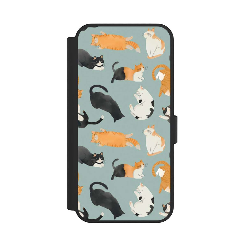 Galaxy S24 FE NIVOflip Cats Pattern