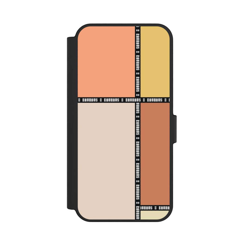 Galaxy S24 FE NIVOflip Bauhaus Squares-Pastel