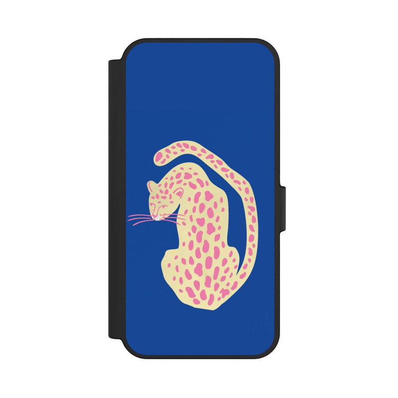 Galaxy S24 FE NIVOflip Blue Pink Cat
