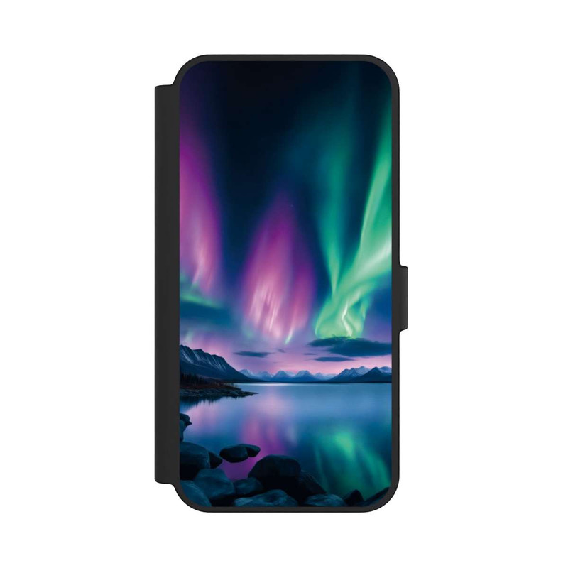 Galaxy S24 FE NIVOflip Aurora Borealis avec IA