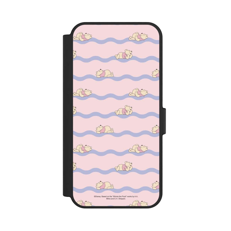 Galaxy S24 FE NIVOflip Winnie the Pooh Pink Waves