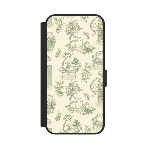 Samsung Galaxy S24 FE 5G NIVOflip Chonky Cats Toile de Jouy