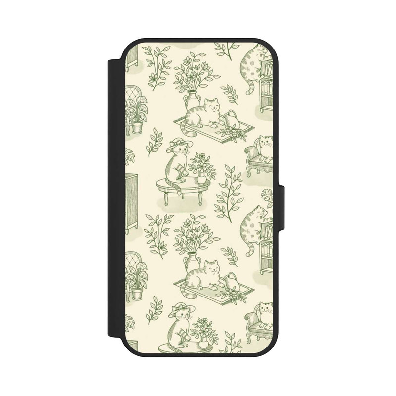 Galaxy S24 FE NIVOflip Chonky Cats Toile de Jouy