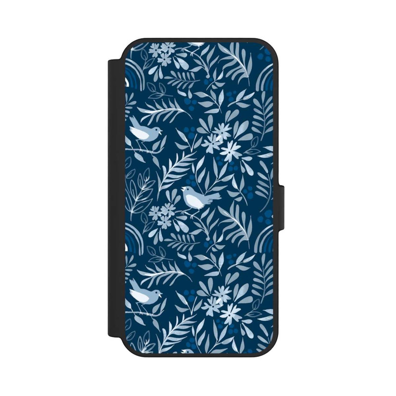 Galaxy S24 FE NIVOflip Classic Blue Pattern