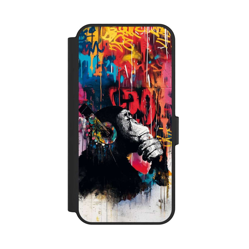 Galaxy S24 FE NIVOflip Chimp Blue Streetart