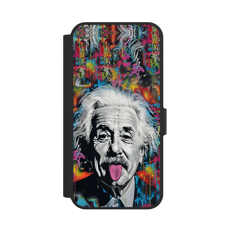 Galaxy S24 FE NIVOflip Physiker Bunte Zunge Raus
