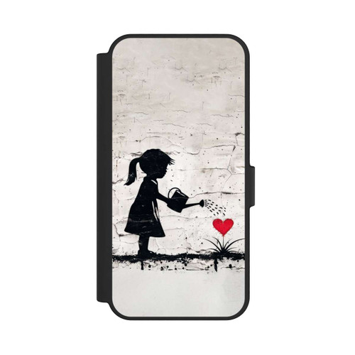 Samsung Galaxy S24 FE 5G NIVOflip Girl Watering Bunch of Flowers 