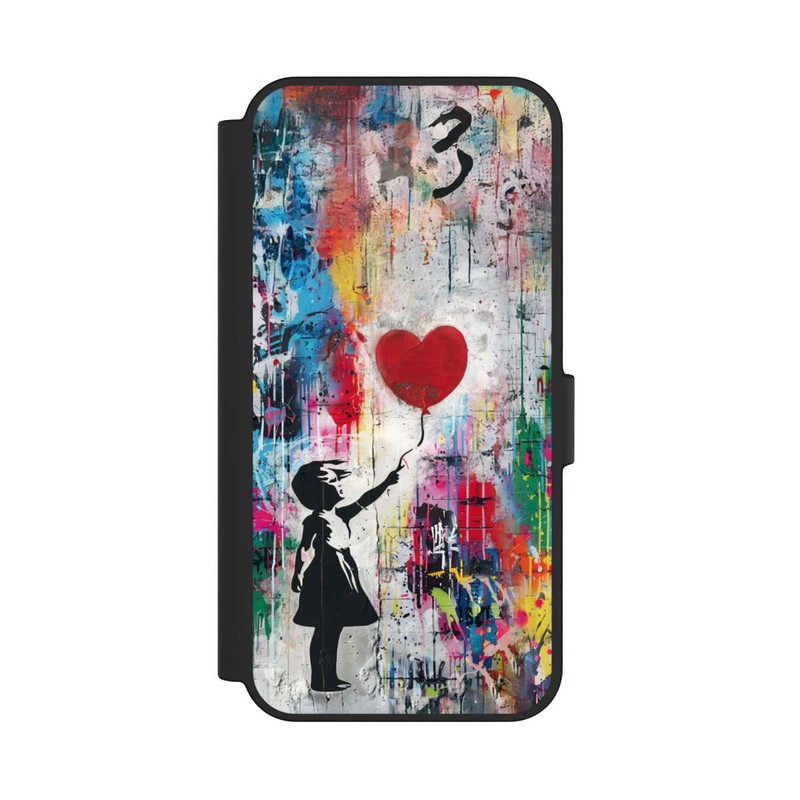 Galaxy S24 FE NIVOflip Balloon Girl Colorful