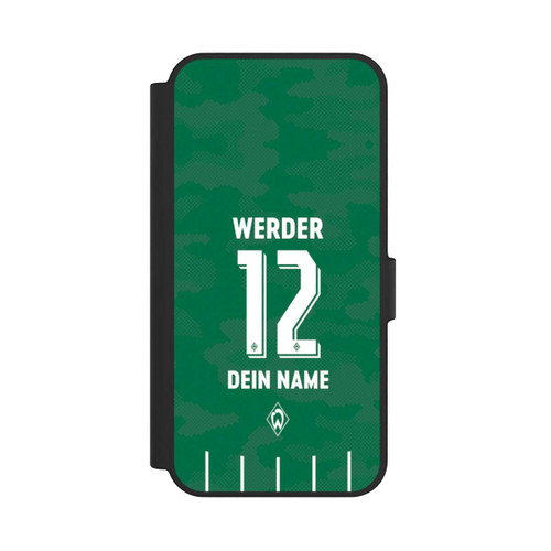 Samsung Galaxy S24 FE 5G NIVOflip Werder Bremen Trikot Personalisierbar 25-26