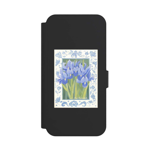 Samsung Galaxy S24 FE 5G NIVOflip Blue Iris, by Jennifer Abbott