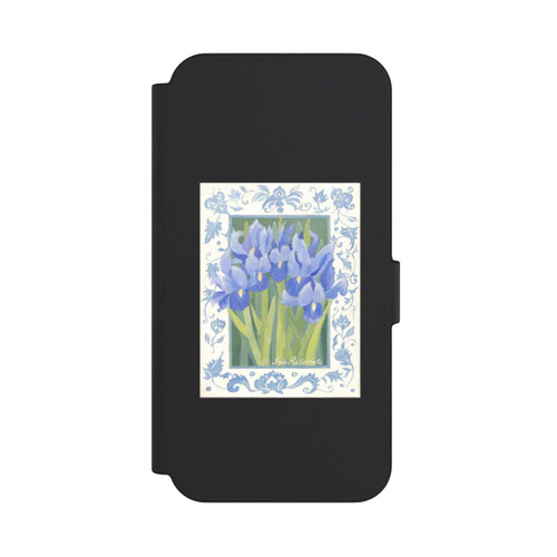 Samsung Galaxy S24 FE 5G NIVOflip Blue Iris, by Jennifer Abbott