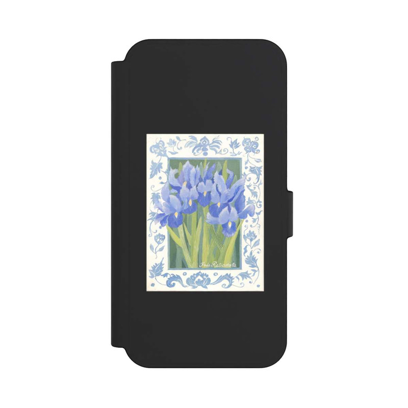 Galaxy S24 FE NIVOflip Blue Iris, by Jennifer Abbott