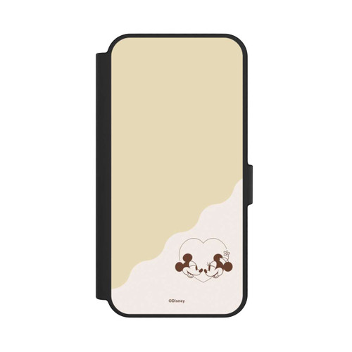 Samsung Galaxy S24 FE 5G NIVOflip Mickey and Minnie Love Heart Beige