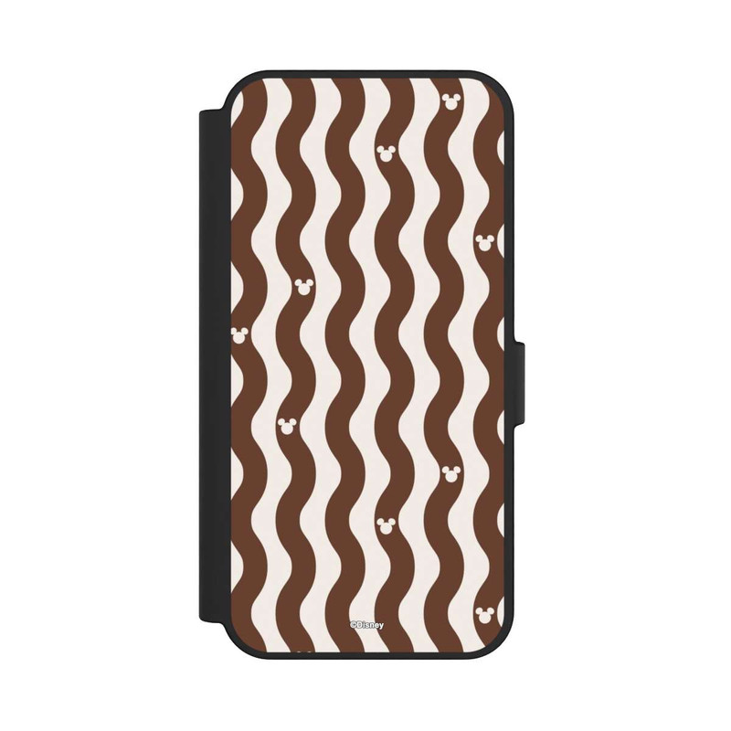 Galaxy S24 FE NIVOflip Micky Muster Braune Wellen