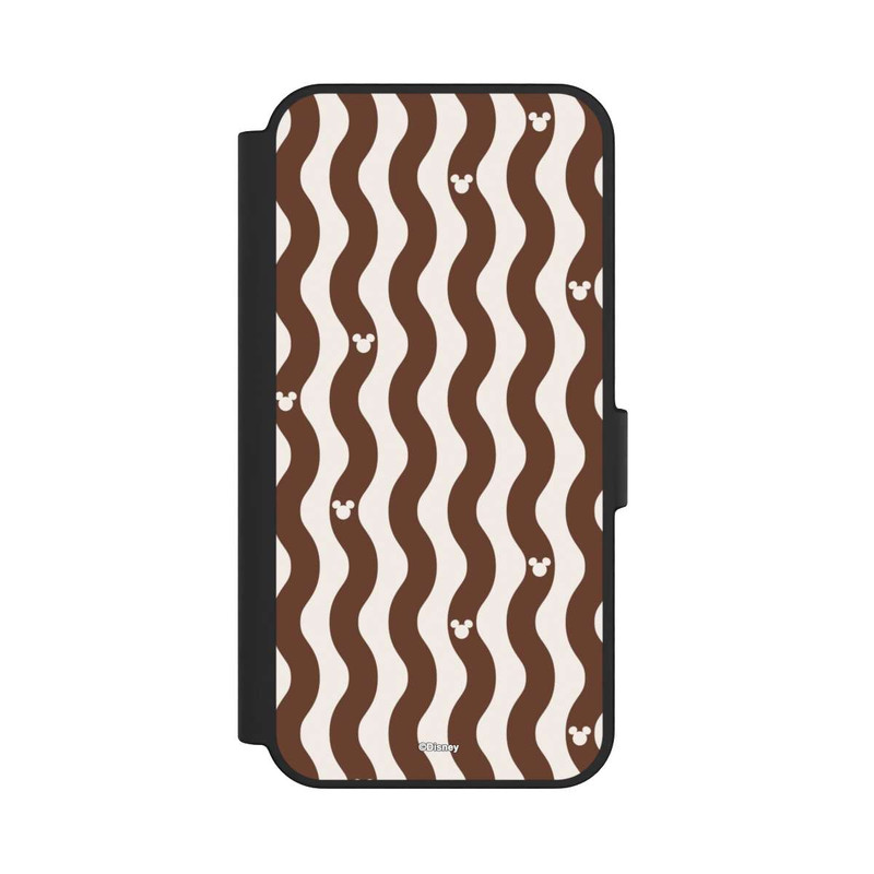 Galaxy S24 FE NIVOflip Micky Muster Braune Wellen