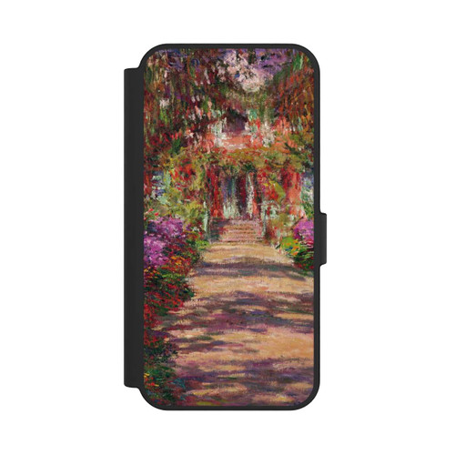 Samsung Galaxy S24 FE 5G NIVOflip Eine Allee in Monets Garten in Giverny by Claude Monet