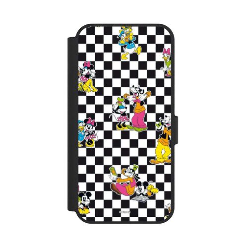Samsung Galaxy S24 FE 5G NIVOflip Donald and Friends Pattern Black and White