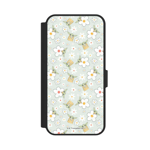 Samsung Galaxy S24 FE 5G NIVOflip Baby Yoda Blumen Muster