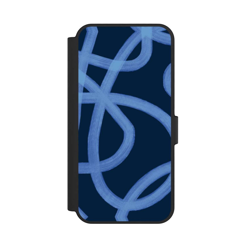 Galaxy S24 FE NIVOflip Laced Up Tones of Blue
