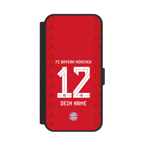 Samsung Galaxy S24 FE 5G NIVOflip FC Bayern München Trikot Personalisierbar 25-26