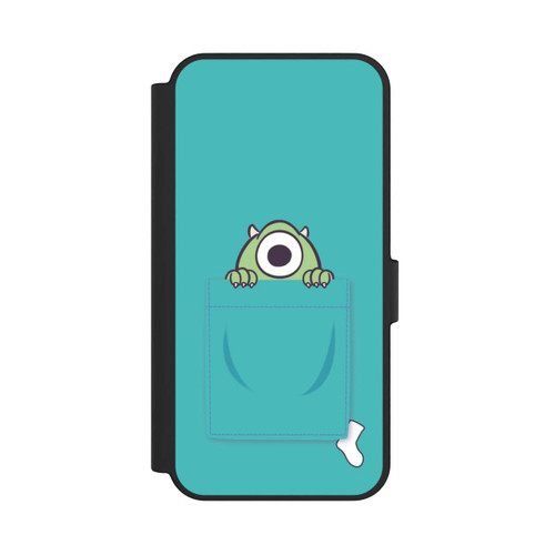 Samsung Galaxy S24 FE 5G NIVOflip Monster AG P Green Background