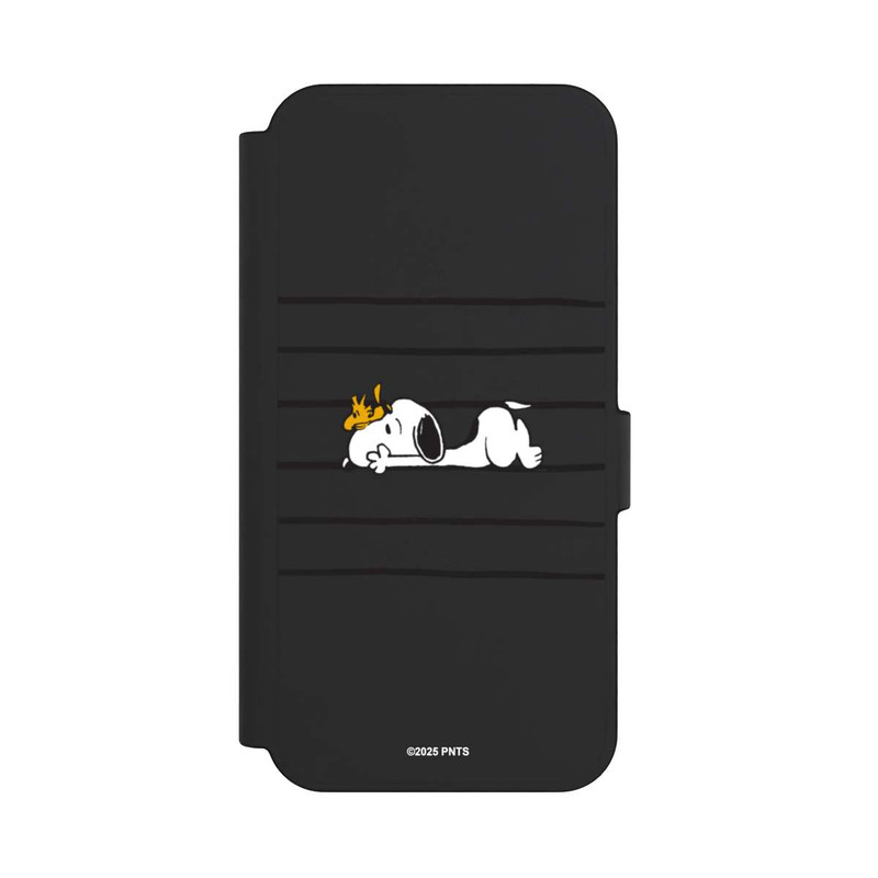 Galaxy S24 FE NIVOflip Snoopy Woodstock Stripes Peanuts Transparent