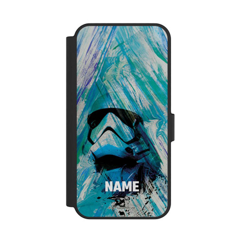 Samsung Galaxy S24 FE 5G NIVOflip Stormtrooper Watercolor Personalisierbar