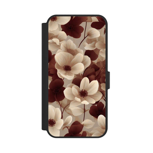 Samsung Galaxy S24 FE 5G NIVOflip Naturfarbenes Blumenmuster mit KI
