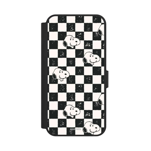 Samsung Galaxy S24 FE 5G NIVOflip Snoopy Heads Checked Pattern