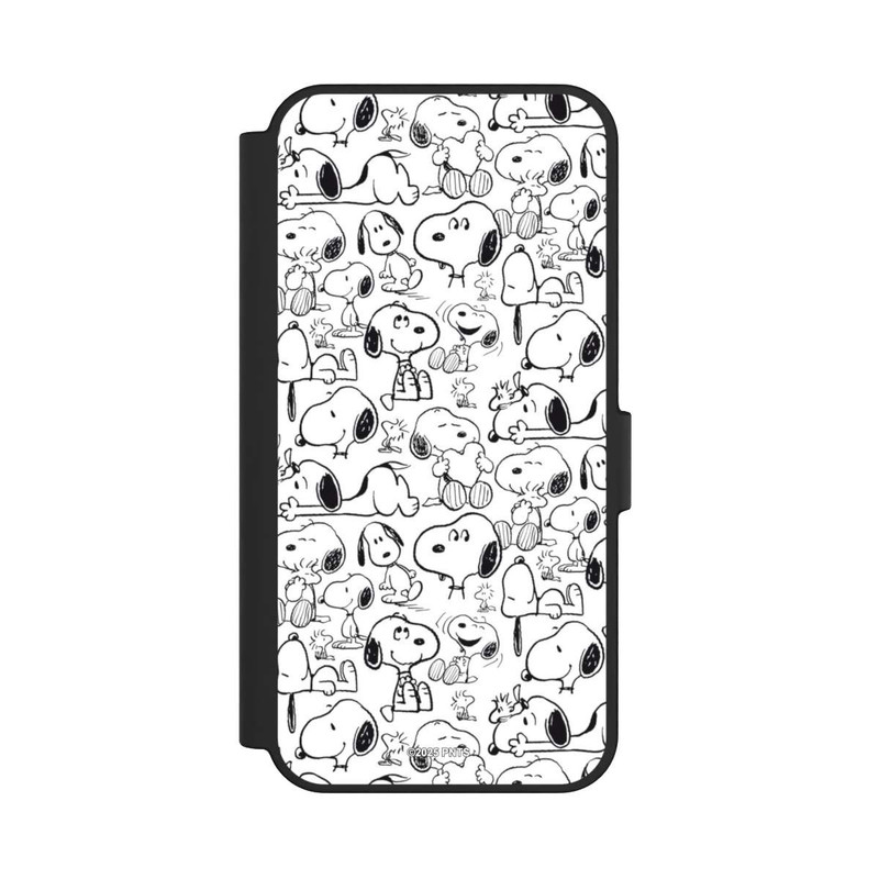 Galaxy S24 FE NIVOflip Classic Snoopy Pattern White